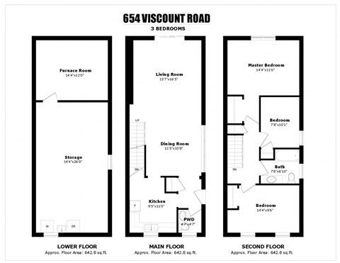 654 Viscount Road 2-3 Beds Apartment for Rent - Photo Gallery 9